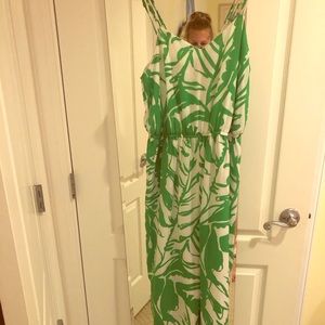 Target by Lilly green and white jump suit